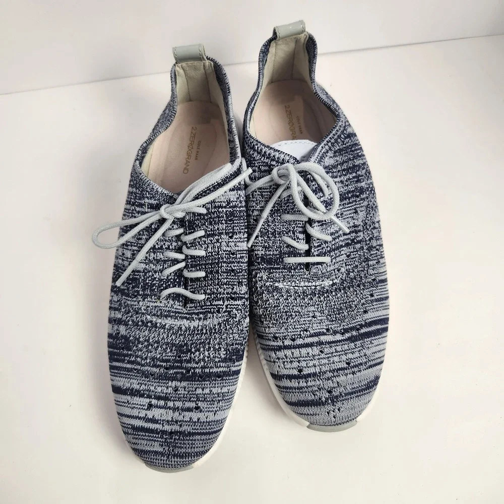 Cole Haan Zero Grand Women's‎ Blue Comfy Casual Lace-up Sneakers Size 8B